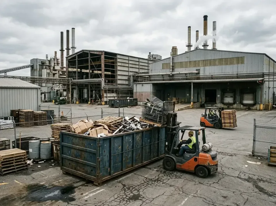 industrial-factory-scrap-conta-003 — frequently asked questions, Cheap Roll-off Dumpster Rentals in Evansdale, IA